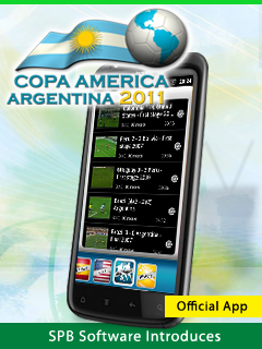 Watch the 2011 Copa America Matches on your iPhone, iPad and Android with Official App from SPB Software